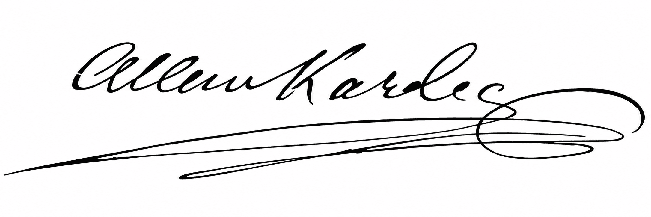 Allan Kardec signature